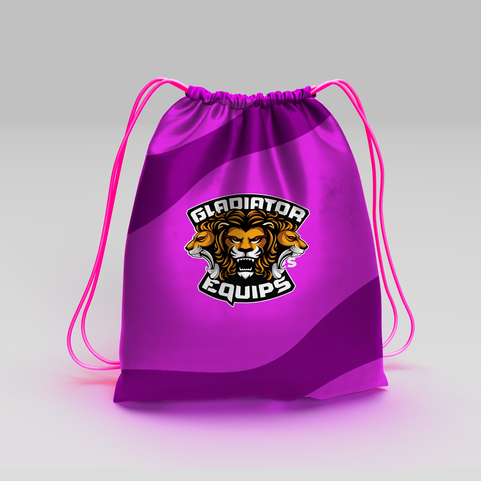 Printed Drawstring Bag