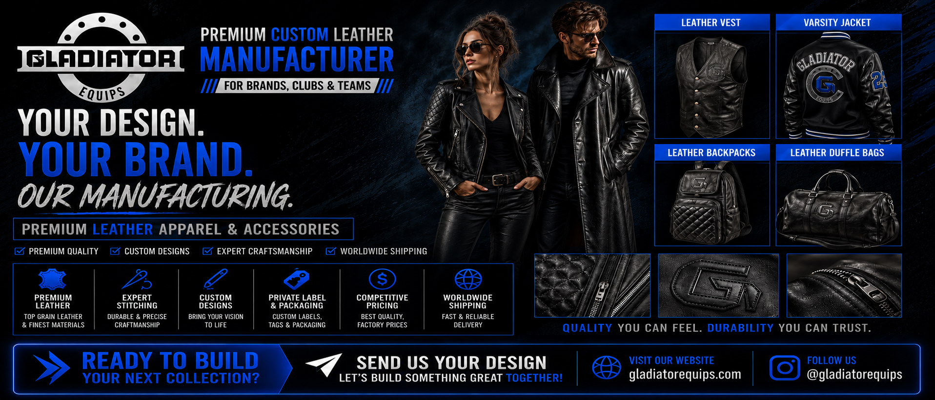 Leather Banner