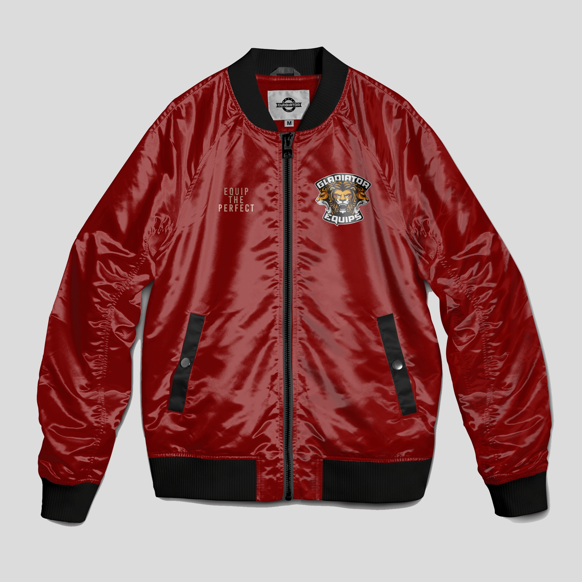 Satin Bomber Jacket2