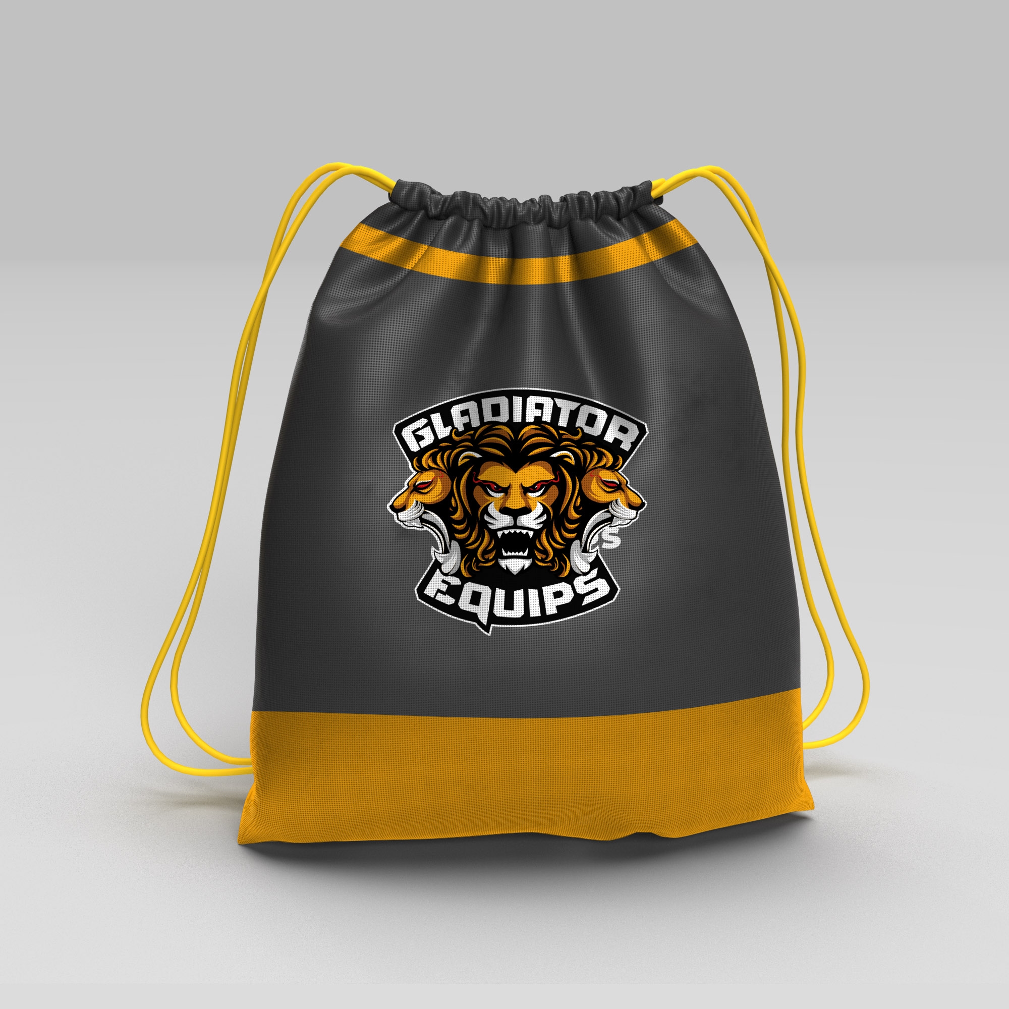 Printed Drawstring Bag