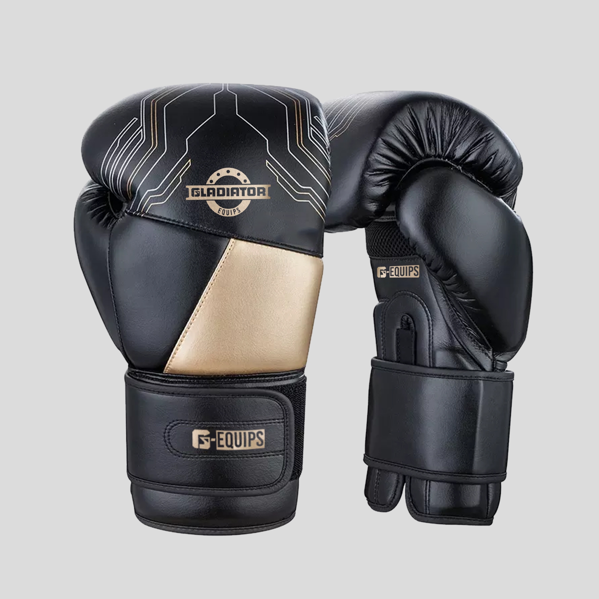 Cowhide Leather Boxing Gloves